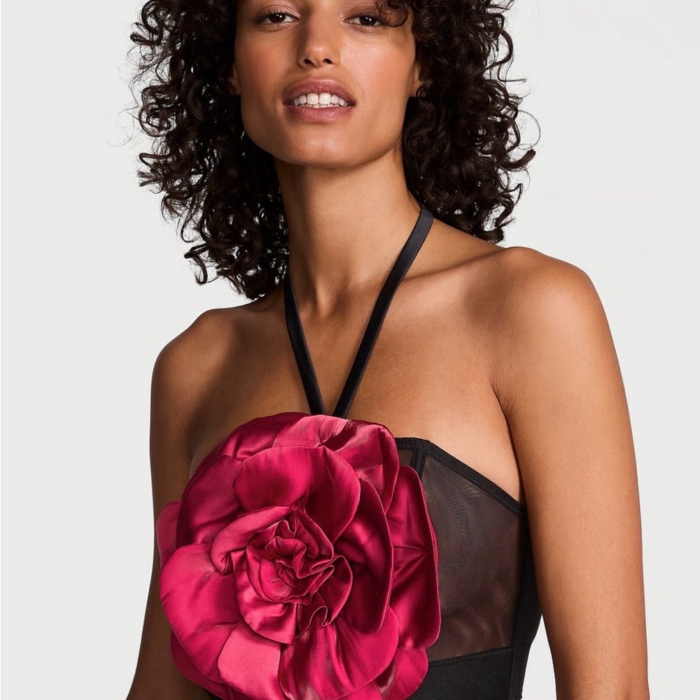 Victoria’s Secret Blooming Rose Corset Top